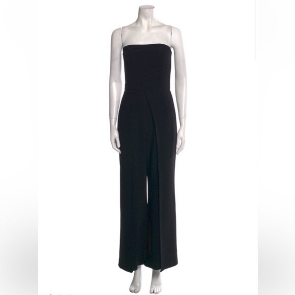 ALEXIS Black Strapless Jumpsuit - Picture 1 of 5